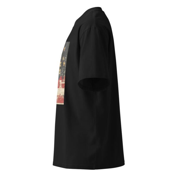 Unisex Proud USA Flag oversized T-Shirt - Image 6