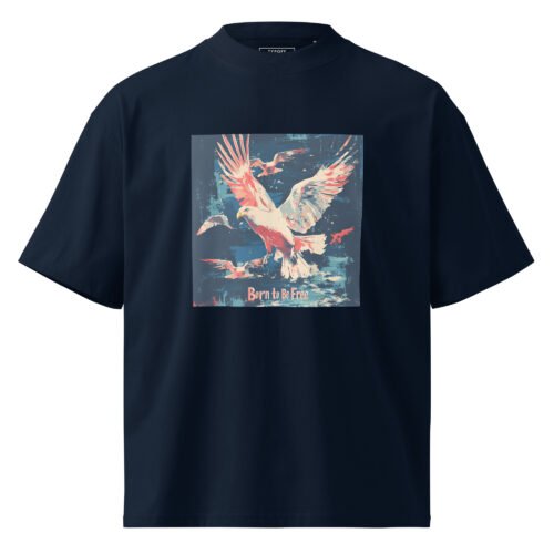 Unisex Falcon Oversized T-Shirt