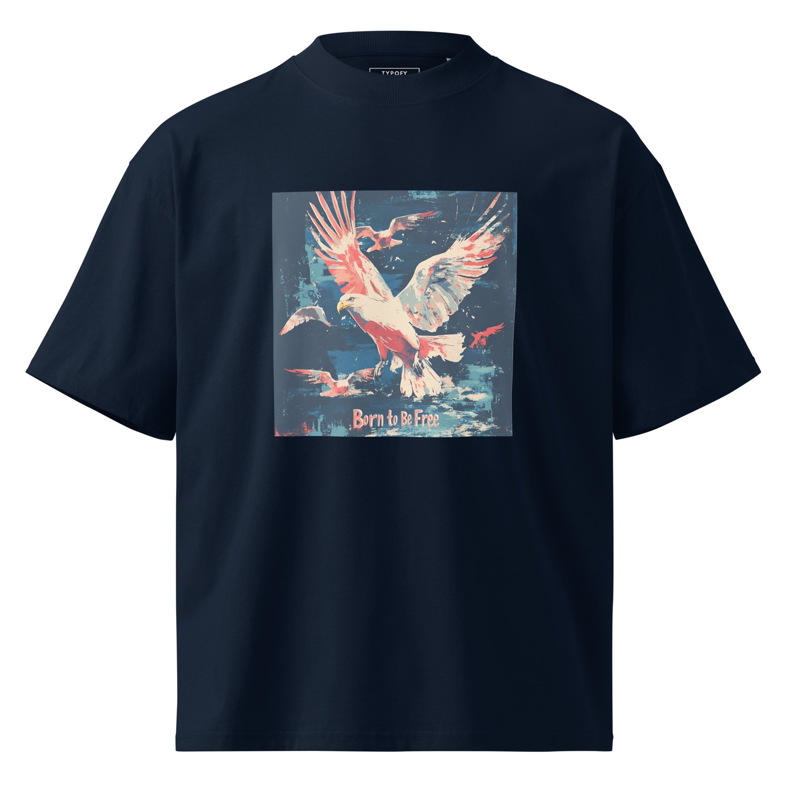 Unisex Falcon Oversized T-Shirt