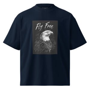 Unisex Fly Free Oversized T-Shirt