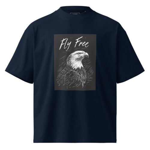 Unisex Fly Free Oversized T-Shirt