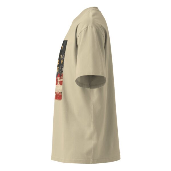 Unisex Proud USA Flag oversized T-Shirt - Image 9