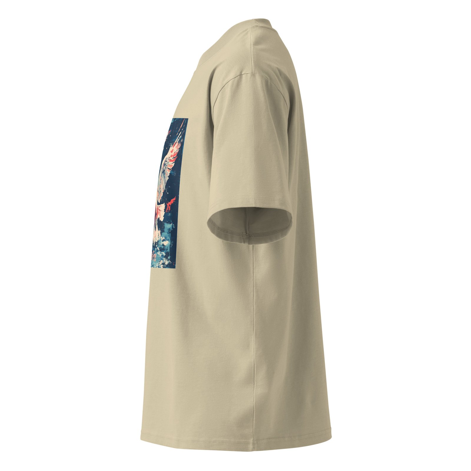 Unisex Falcon Oversized T-Shirt - Image 9