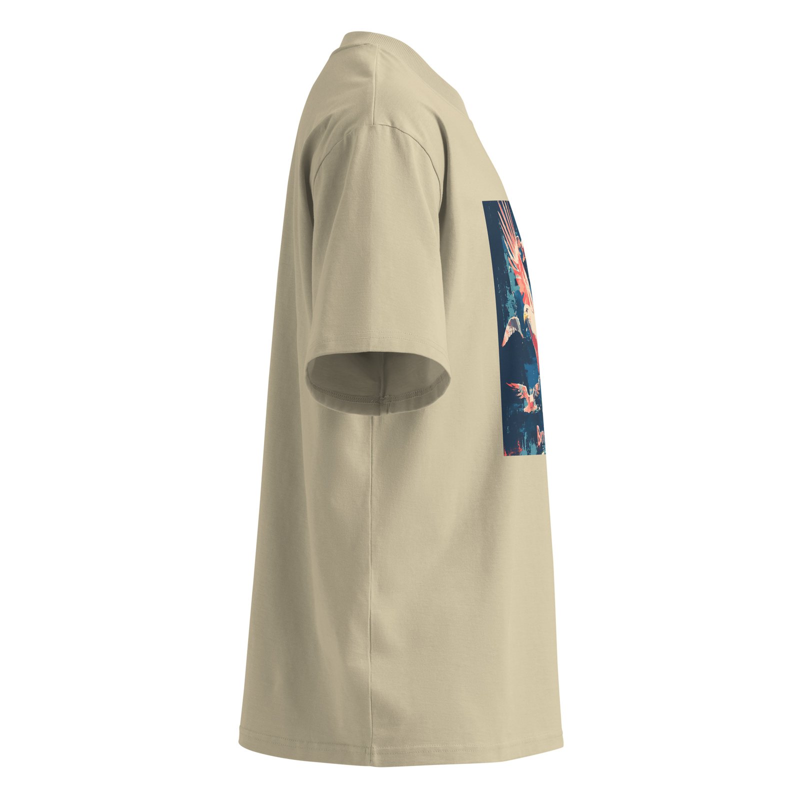 Unisex Falcon Oversized T-Shirt - Image 8
