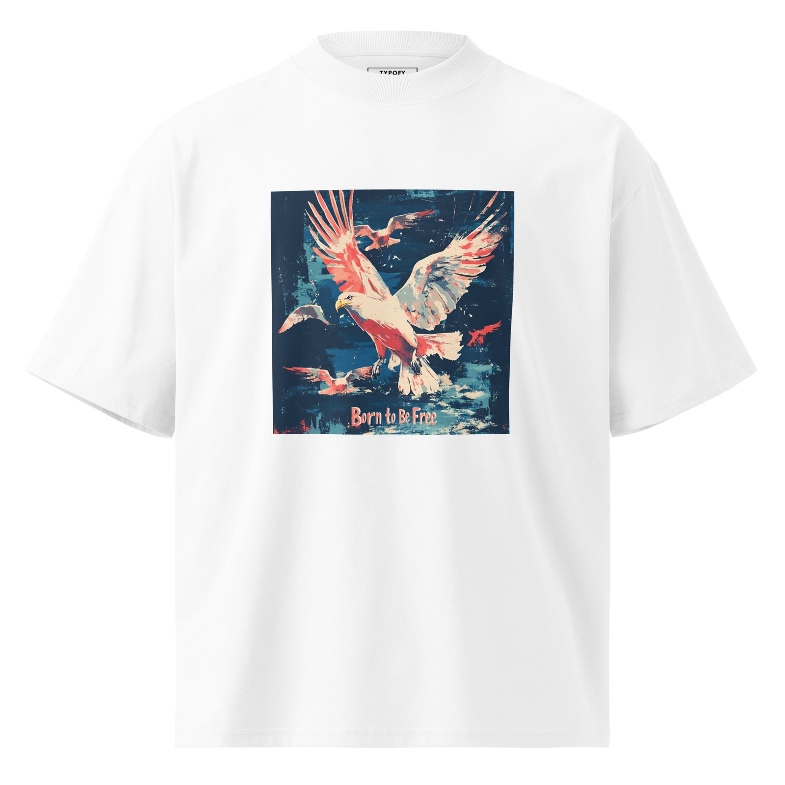 Unisex Falcon Oversized T-Shirt - Image 10