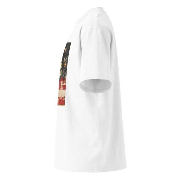 Unisex Proud USA Flag oversized T-Shirt - Image 12