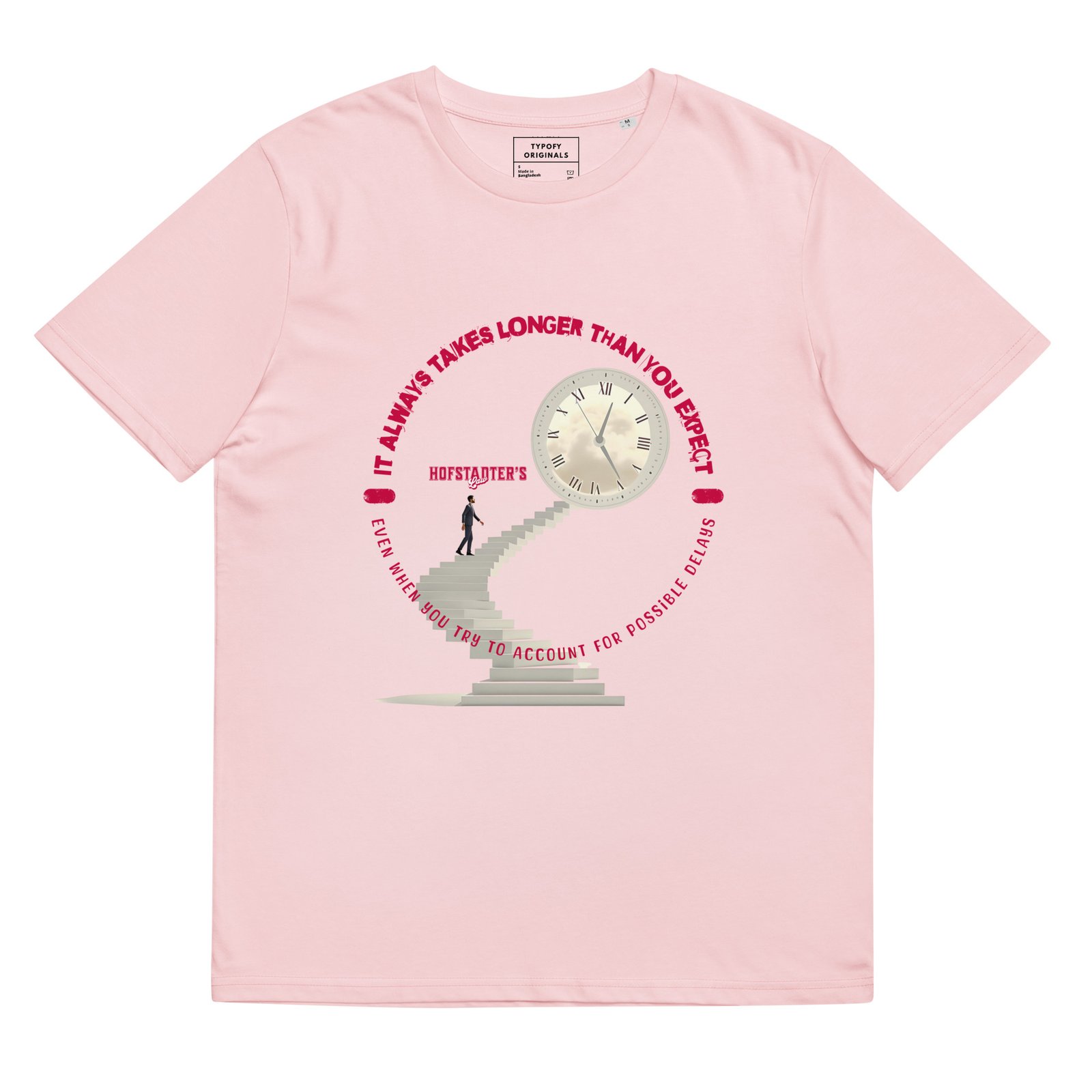 Hofstadter's Law Oversized Tee - Image 4