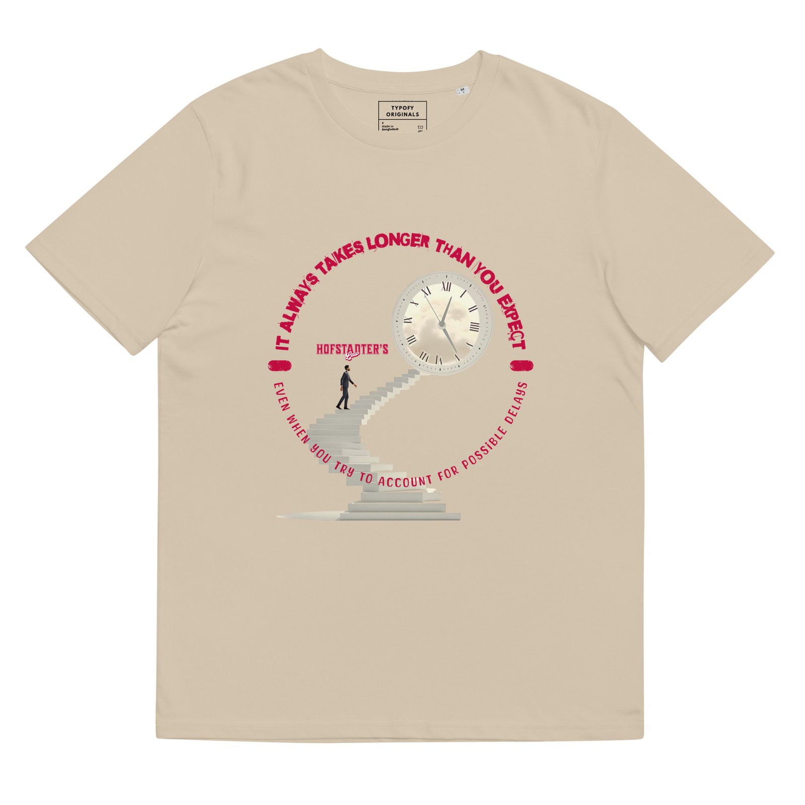 Hofstadter's Law Oversized Tee - Image 2