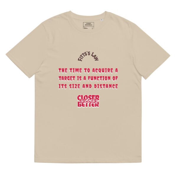 Fitts's Law Oversized Tee - Image 4