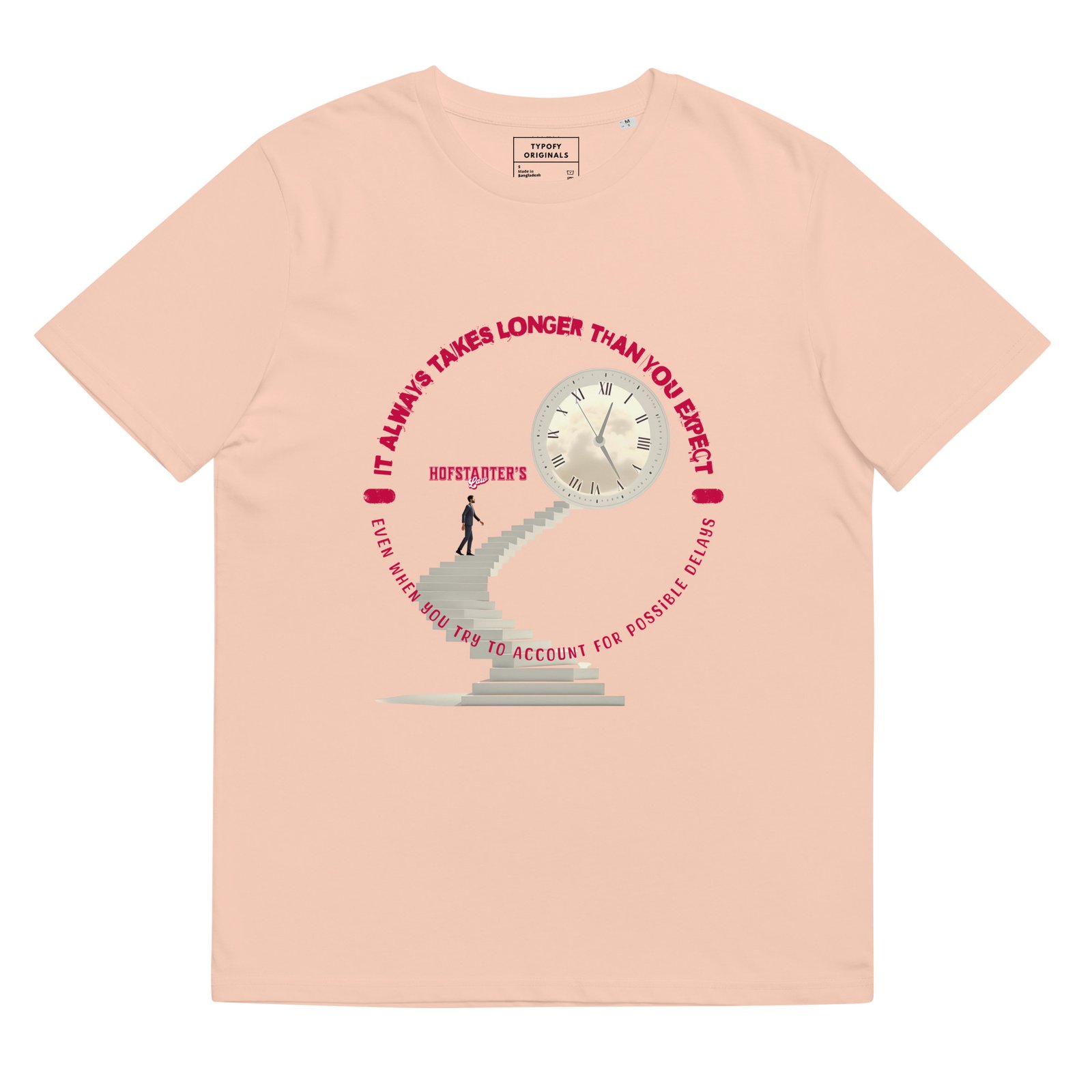 Hofstadter's Law Oversized Tee - Image 3