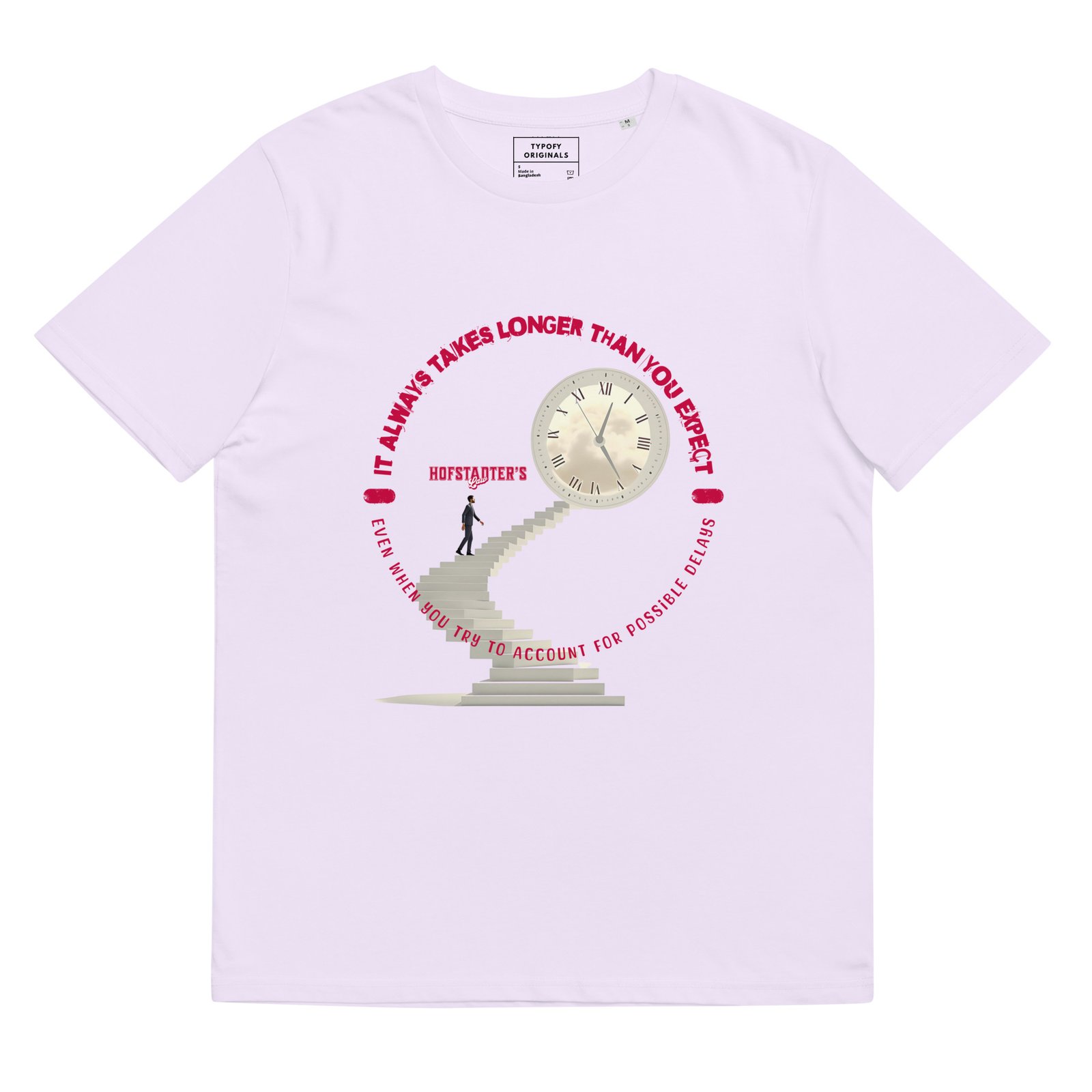 Hofstadter's Law Oversized Tee - Image 5