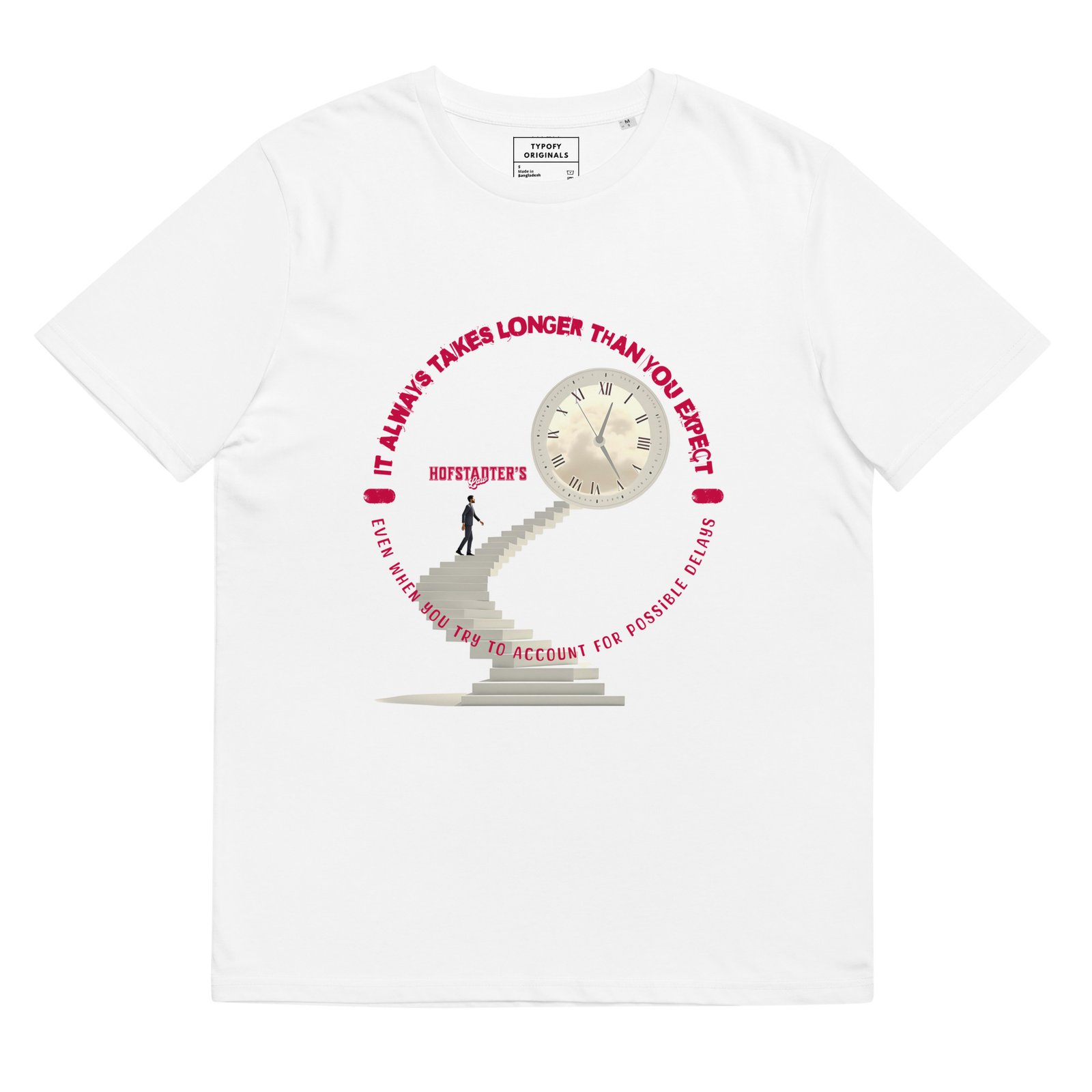 Hofstadter's Law Oversized Tee - Image 6