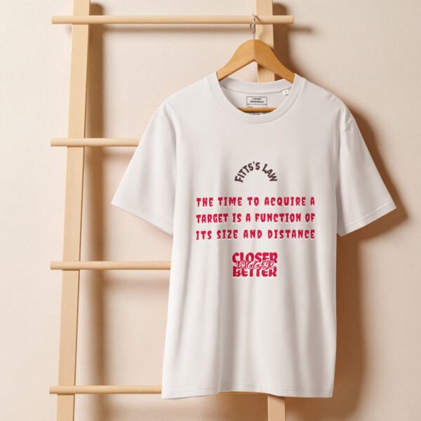 Fitts's Law Oversized Tee - Image 2
