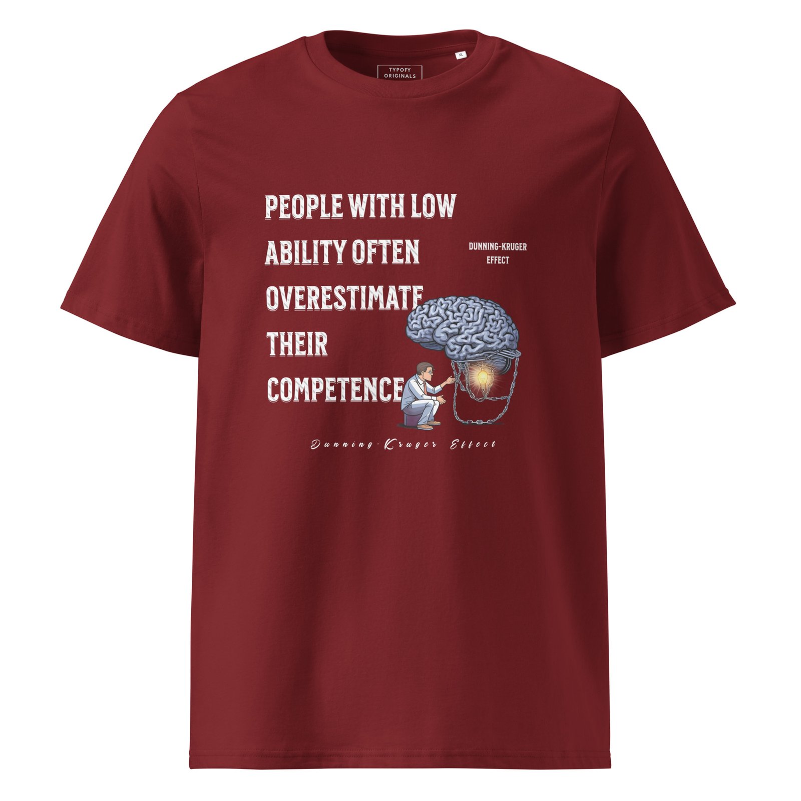 Dunning-Kruger Oversized T-shirt - Image 4