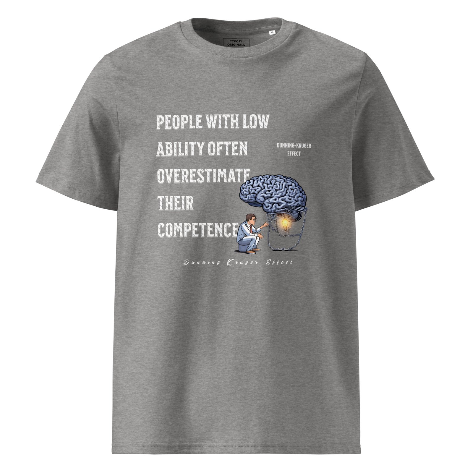 Dunning-Kruger Oversized T-shirt - Image 10