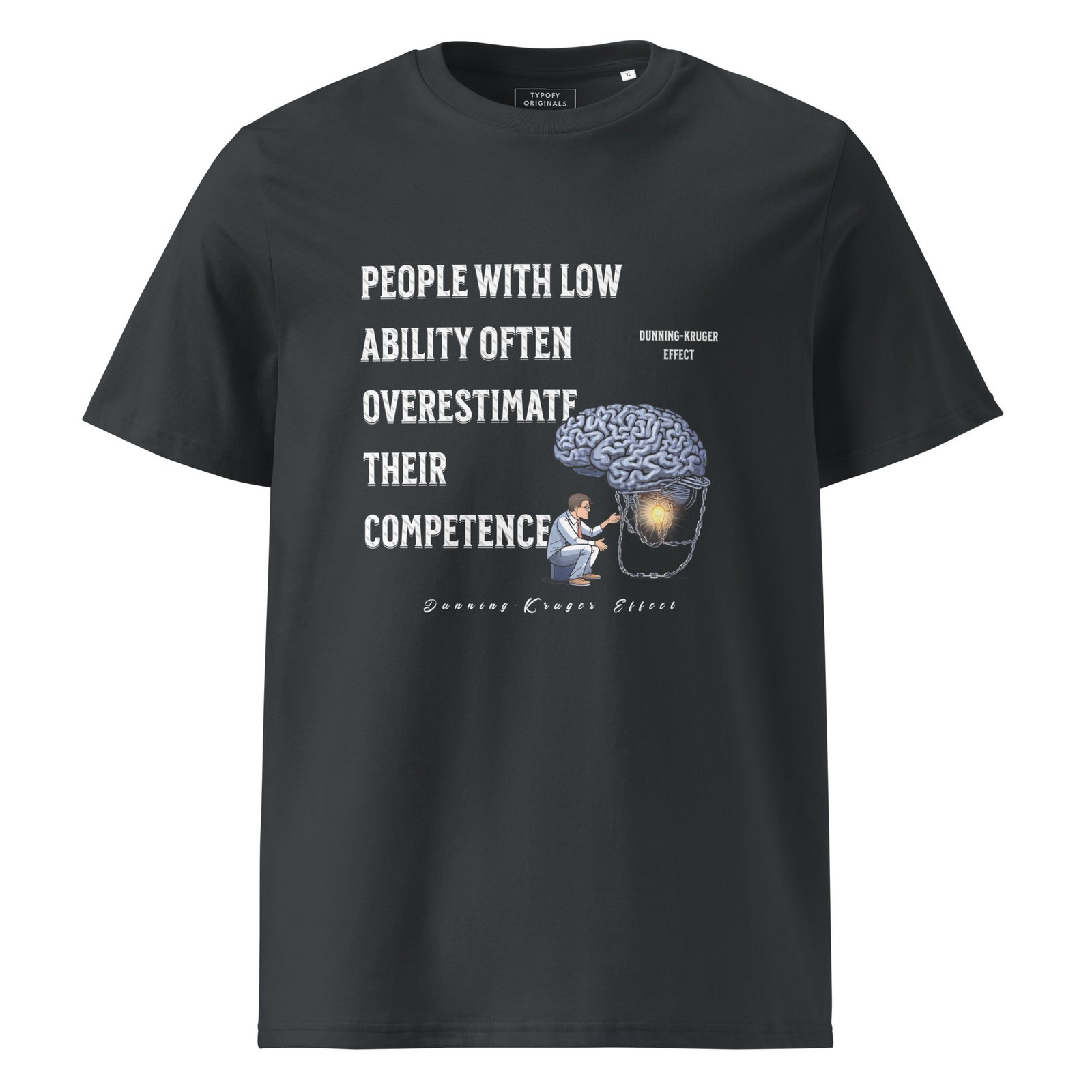 Dunning-Kruger Oversized T-shirt - Image 5