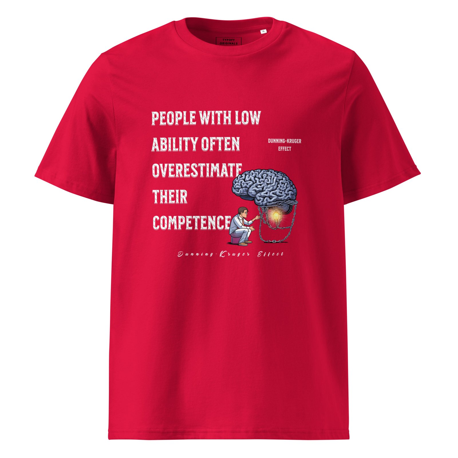 Dunning-Kruger Oversized T-shirt - Image 7