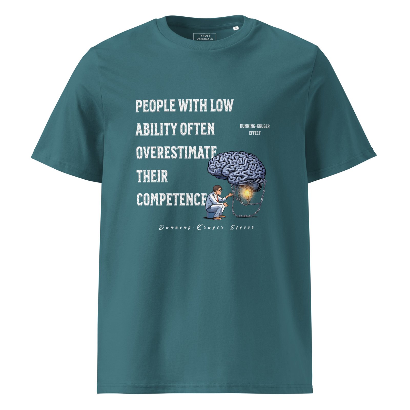 Dunning-Kruger Oversized T-shirt - Image 8