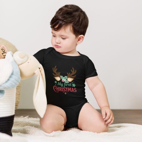 Baby Snow Day Bodysuit – Frost Glow
