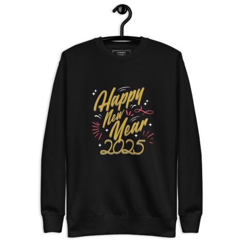Midnight Toast Gold-Foil Sweatshirt