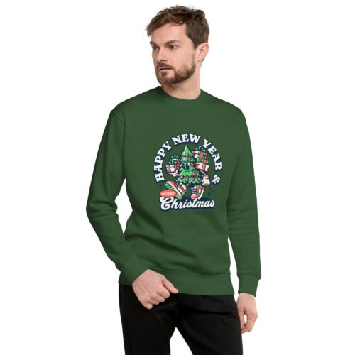Merry Vintage Script Crewneck