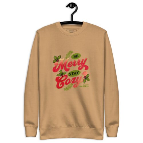 Letterpress Christmas Fleece