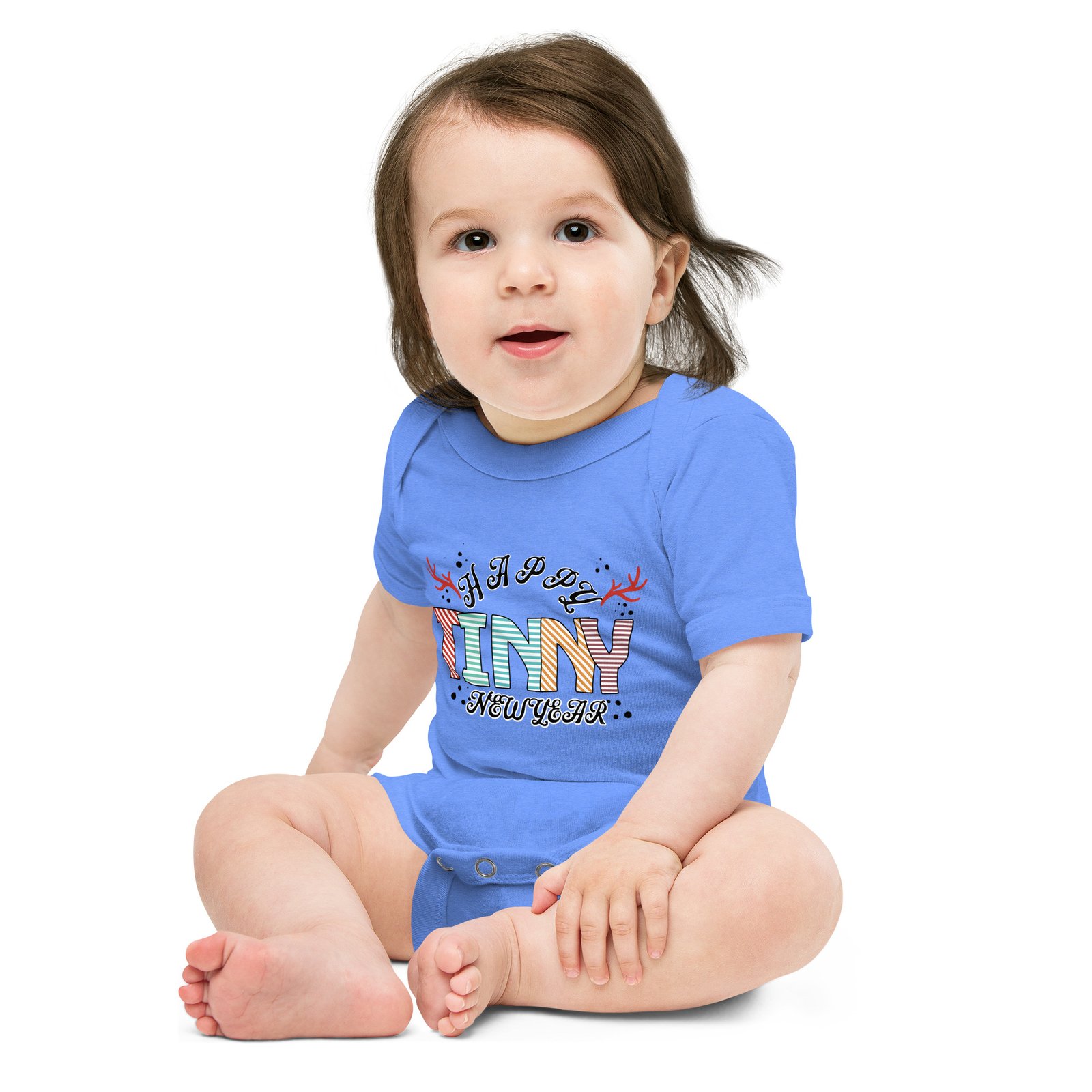 Tiny New Year Crew – Baby Bodysuit - Image 2