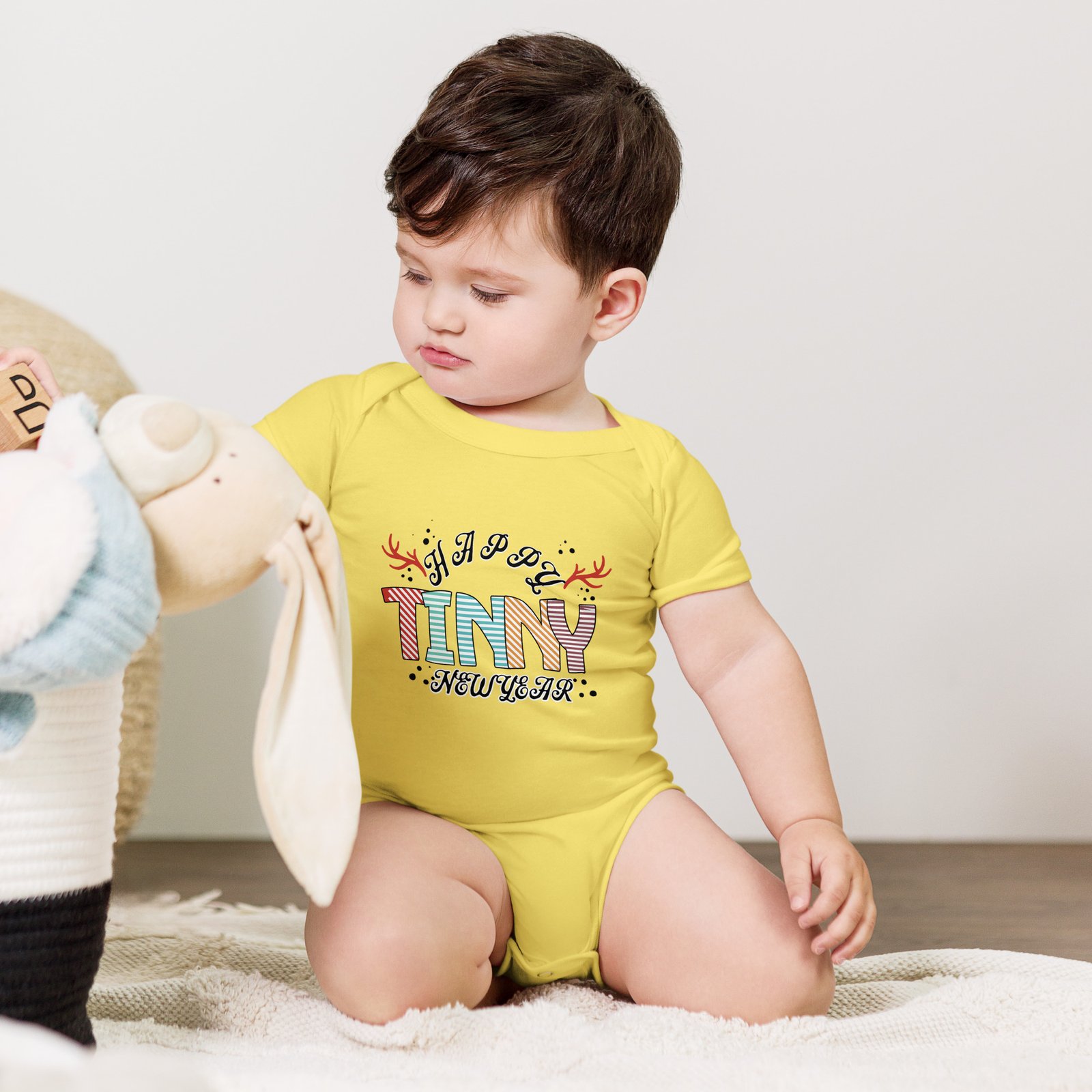Tiny New Year Crew – Baby Bodysuit - Image 4