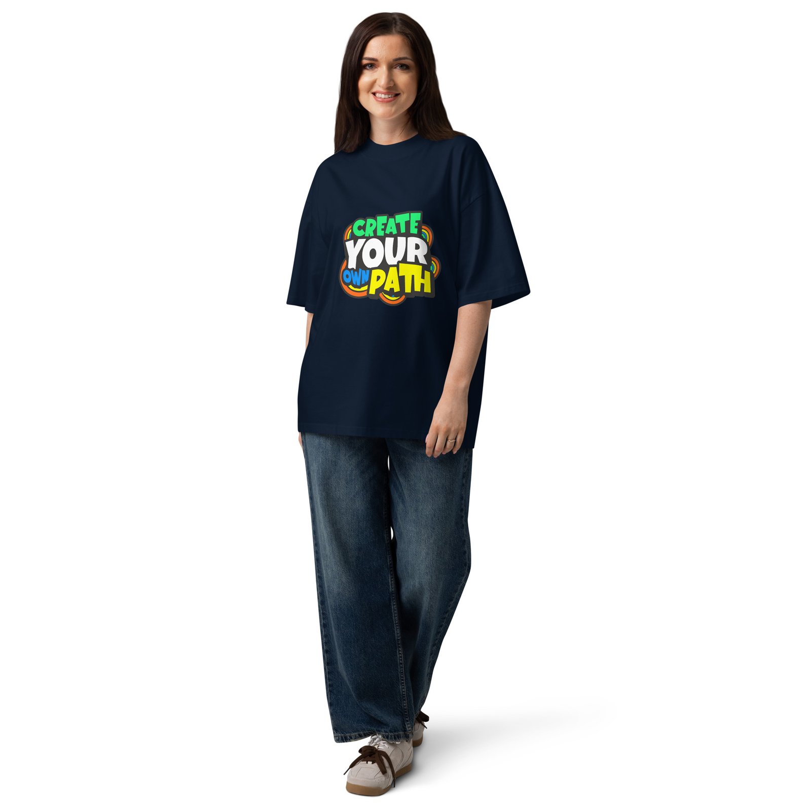 Create Your Own Path — Oversized Tee