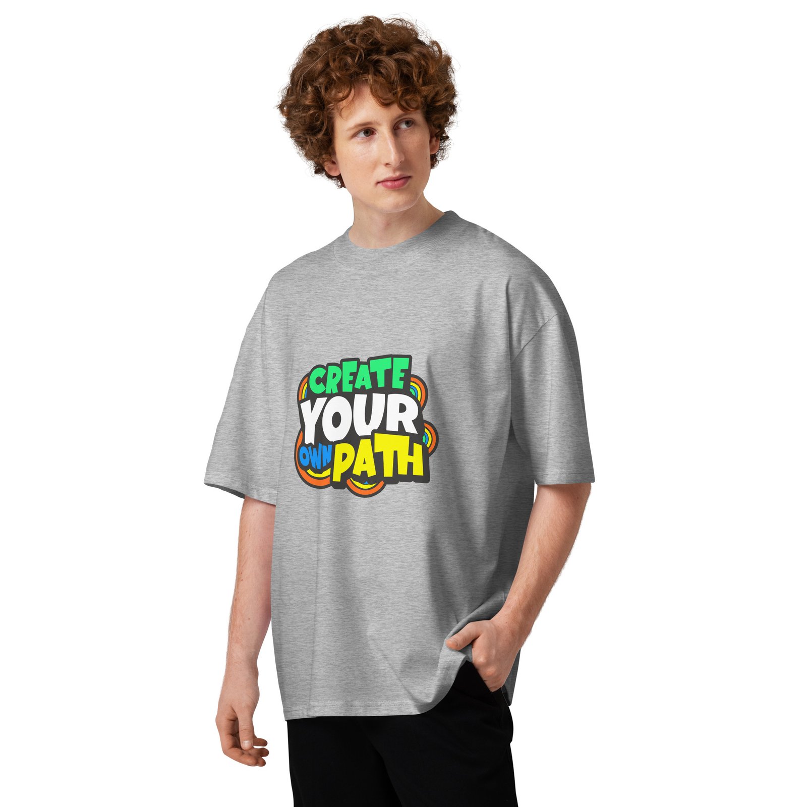 Create Your Own Path — Oversized Tee - Image 10
