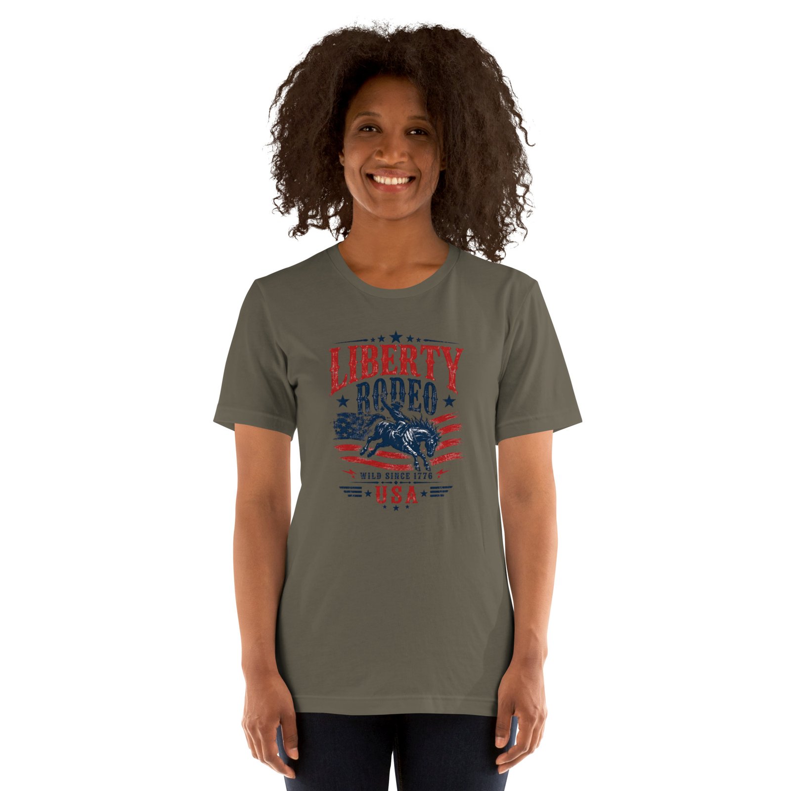 Liberty Rodeo Unisex T-Shirt - Image 6