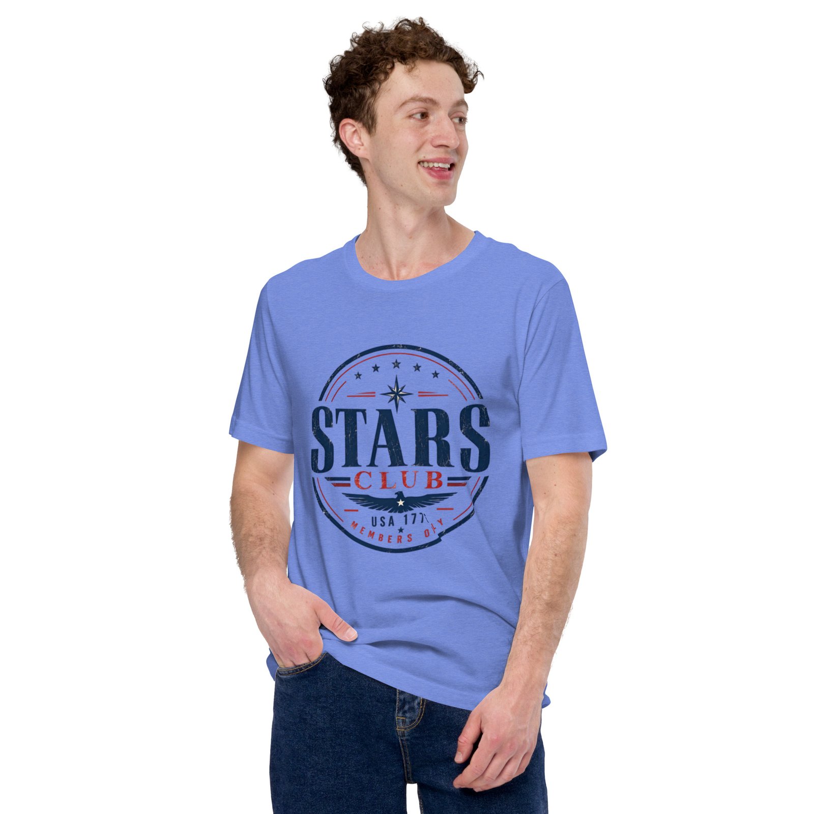 Stars Club Unisex T-Shirt - Image 5