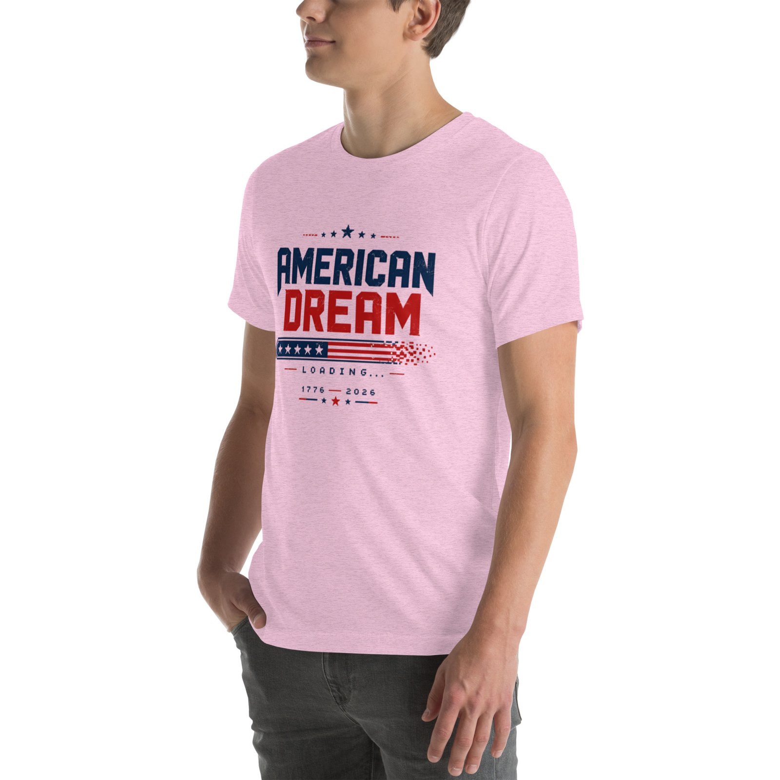 American Dream Loading Unisex T-Shirt - Image 5