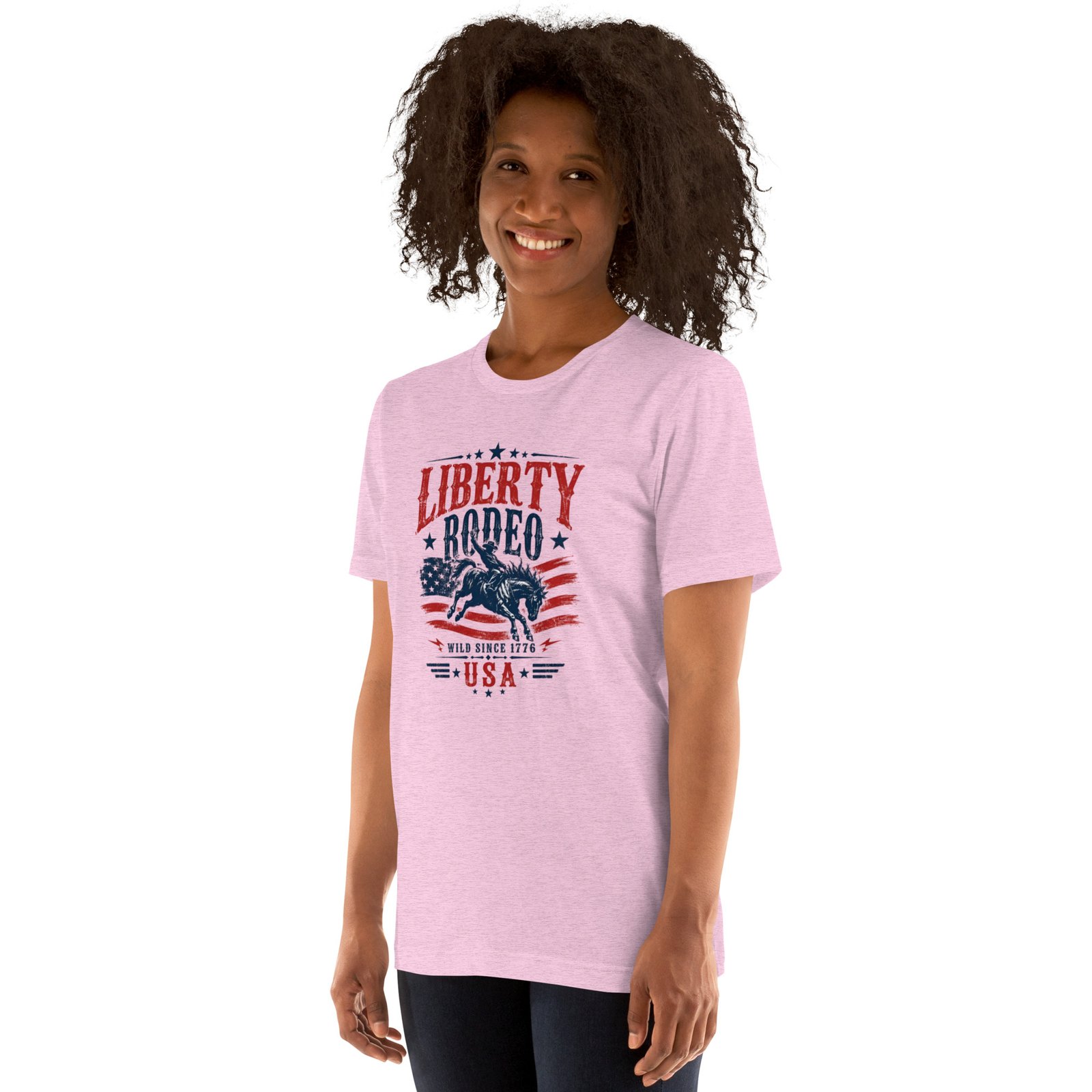 Liberty Rodeo Unisex T-Shirt - Image 4