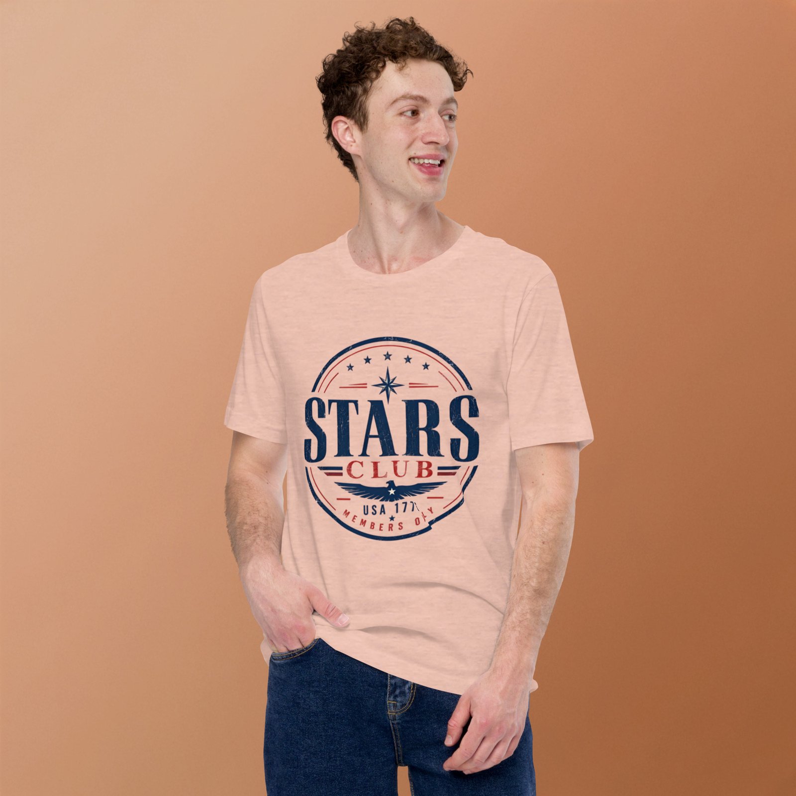 Stars Club Unisex T-Shirt - Image 4