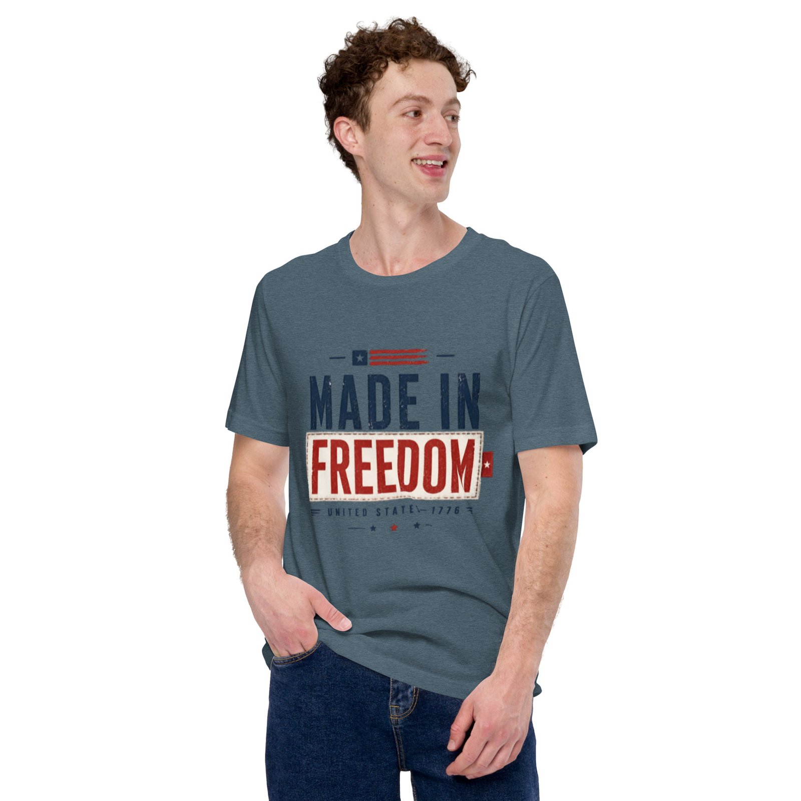 Made in Freedom Unisex T-Shirt - Image 3