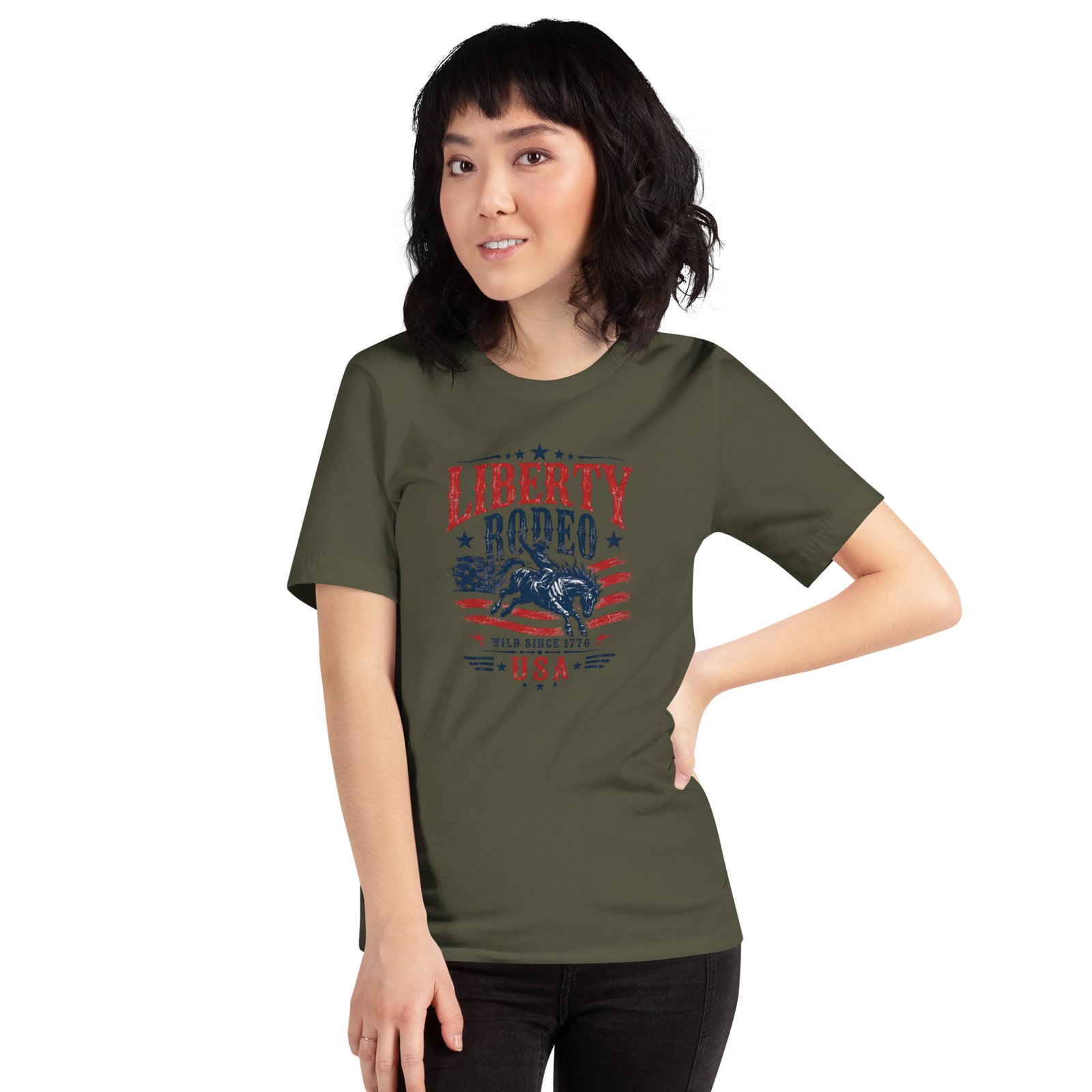 Liberty Rodeo Unisex T-Shirt - Image 7