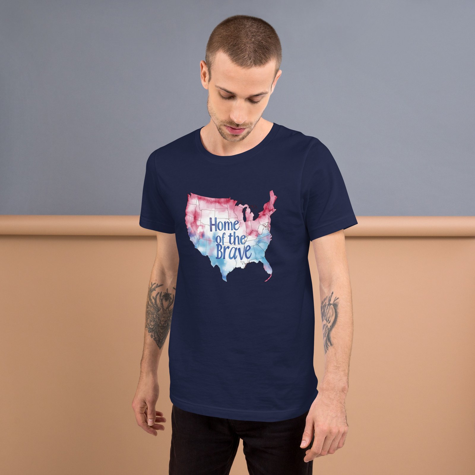 Home of The Brave Unisex T-Shirt - Image 5