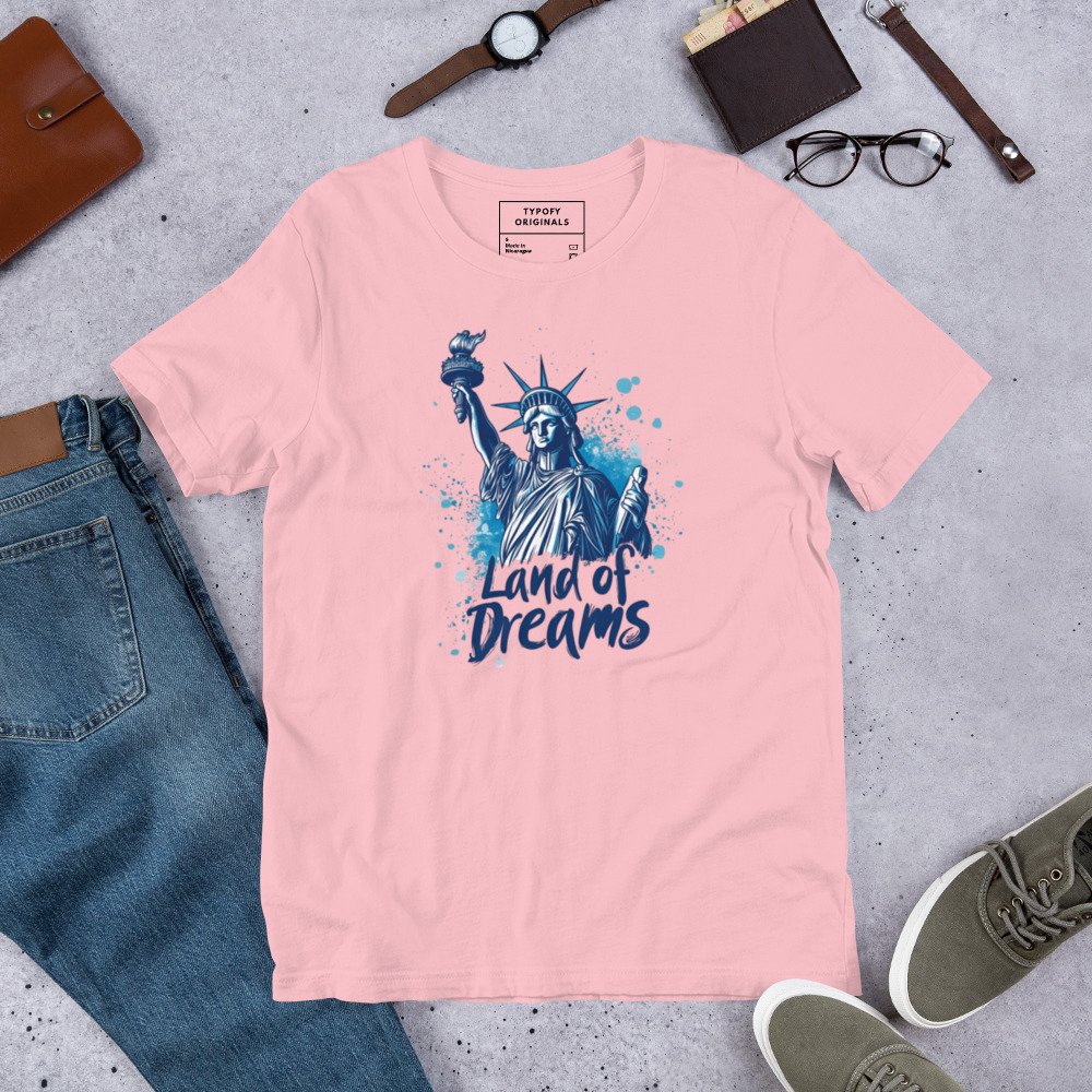 Land of Brave Unisex T-Shirt - Image 2