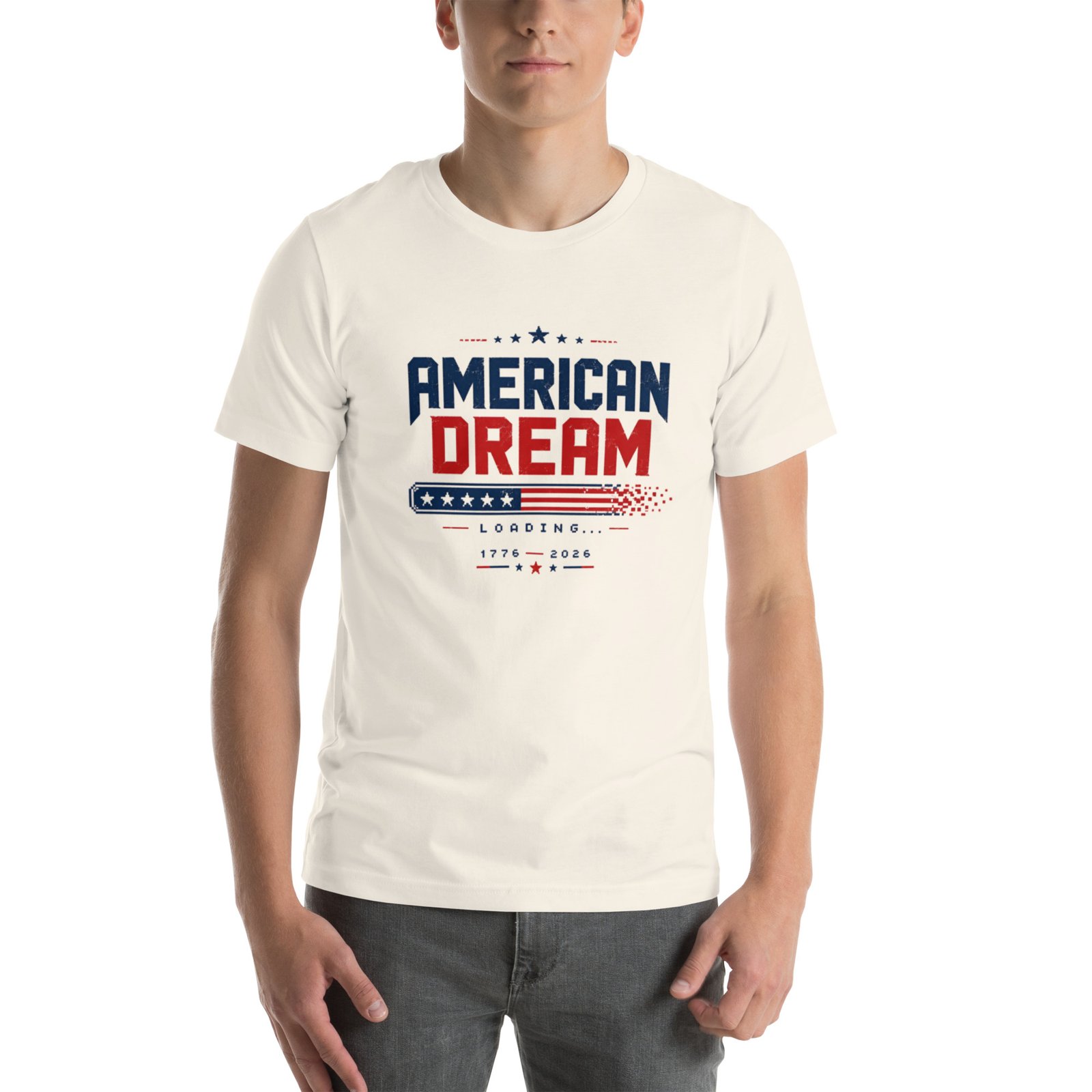 American Dream Loading Unisex T-Shirt - Image 6