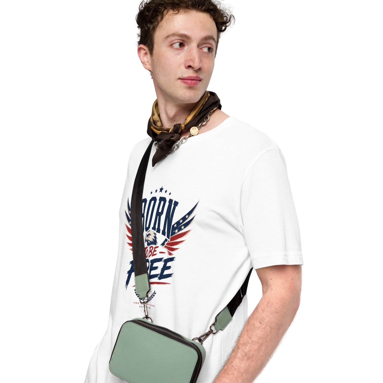 Born to Be Free Eagle Unisex T-shirt - Image 6