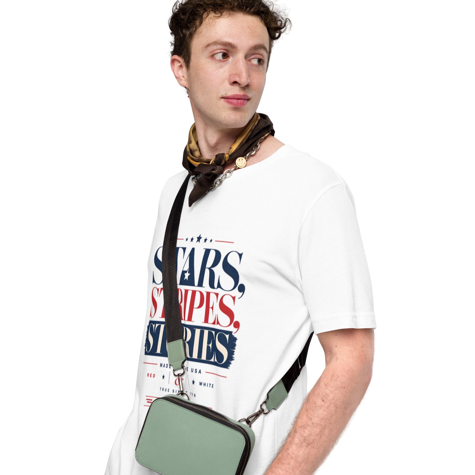 Stars, Stripes & Stories Unisex T-shirt - Image 6